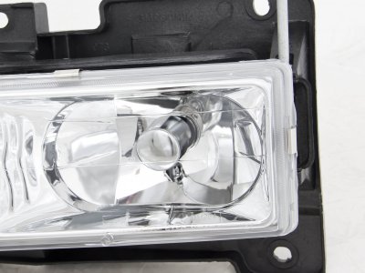 Chevy 2500 Pickup 1988-1998 Halo Headlights Clear