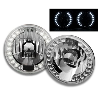 Ford Mustang 1965-1978 Sealed Beam Headlight Conversion White LED
