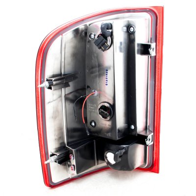 Chevy Silverado 2007-2013 LED Tail Lights Red Clear