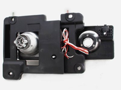 GMC Sierra 1994-1998 Chrome Grille and Halo Projector Headlights LED Bumper Lights