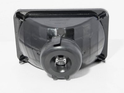 Chevy C10 Pickup 1981-1987 Black Chrome Sealed Beam Headlight Conversion Low and High Beams