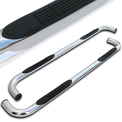 Chevy Silverado 3500 Crew Cab 2001-2006 Nerf Bars Stainless Steel