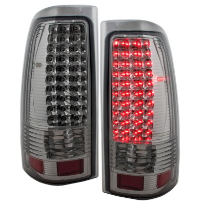 Chevy Silverado 1500HD 2003-2006 LED Tail Lights Smoked