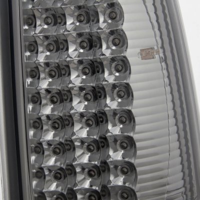 Chevy Silverado 2500 2003-2004 LED Tail Lights Smoked