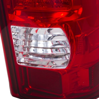 Chevy Silverado 2500HD 2001-2002 LED Tail Lights Red and Clear