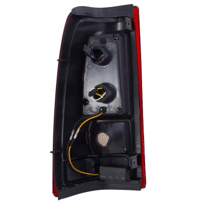 Chevy Silverado 2500HD 2001-2002 LED Tail Lights Red and Clear