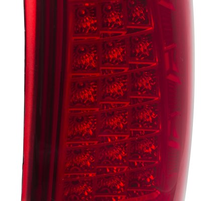 GMC Sierra 1999-2006 LED Tail Lights Red and Clear