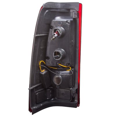 Chevy Silverado 2500HD 2001-2002 LED Tail Lights Red and Smoked