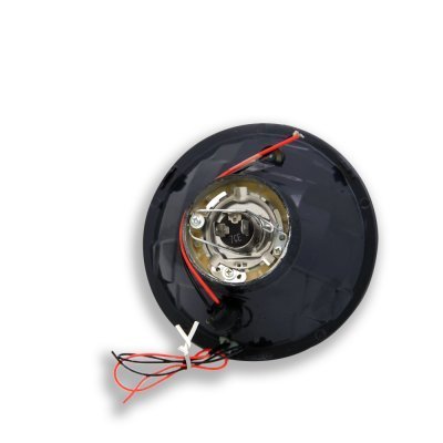 Ford Fairlane 1962-1970 Red Halo Black Sealed Beam Headlight Conversion Low and High Beams