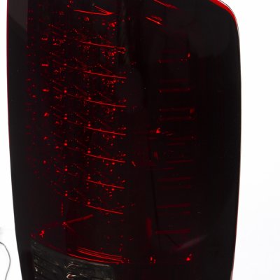 Dodge Ram 2007-2008 LED Tail Lights Red Smoked