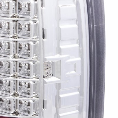 Dodge Ram 3500 2003-2006 LED Tail Lights Chrome Clear
