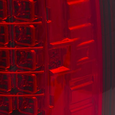 Dodge Ram 2500 2003-2006 LED Tail Lights Red Clear