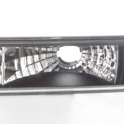 Chevy Blazer 1998-2004 Black Headlights and Bumper Lights