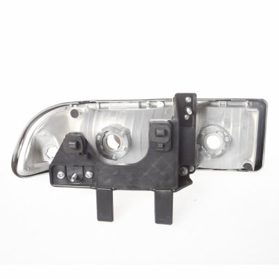 Chevy Blazer 1998-2004 Black Headlights and Bumper Lights