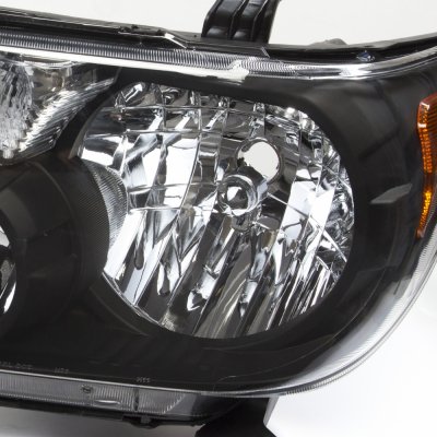 Toyota Sequoia 2008-2015 Black Headlights