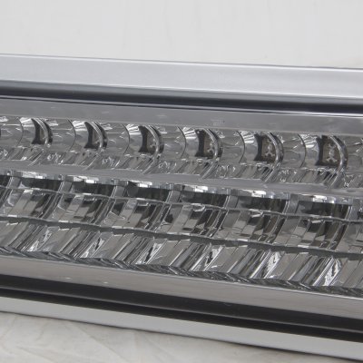 Chevy 3500 Pickup 1994-2000 LED Bumper Lights Smoked