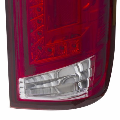 Ford F250 Super Duty 1999-2007 LED Tail Lights Red Clear