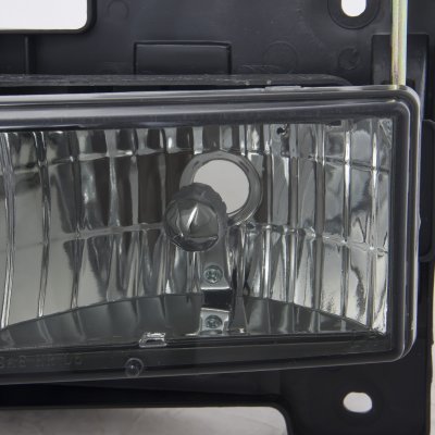 Chevy Blazer Full Size 1992-1994 Smoked Euro Headlights