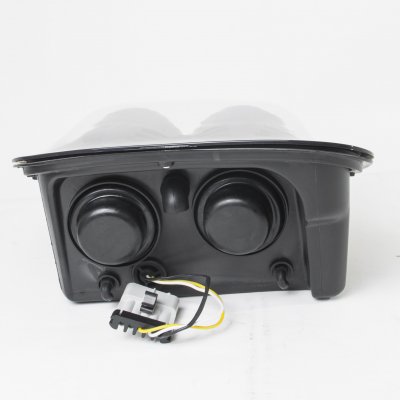 Chevy Corvette C5 1997-2004 Black Dual Projector Headlights