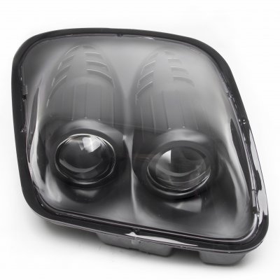 Chevy Corvette C5 1997-2004 Black Dual Projector Headlights
