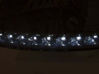 Ford F150 1997-2003 Smoked LED DRL Headlights and LED Tail Lights