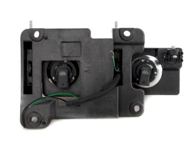 GMC Yukon 1994-1999 Black DRL Headlights and LED Bumper Lights