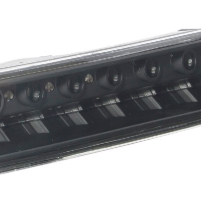 GMC Sierra 2500 1999-2004 Black LED Bumper Lights DRL
