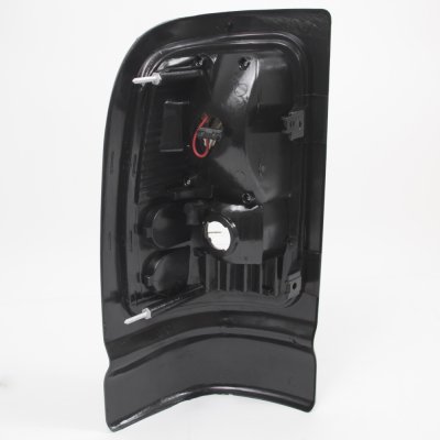 Dodge Ram 1994-2001 LED Tail Lights Black Chrome