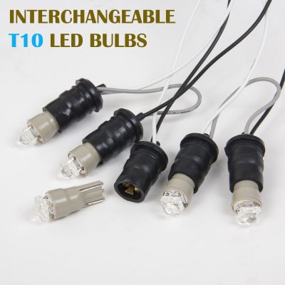 Lincoln Mark LT 2006-2008 Smoked Halo Projector Headlights with LED