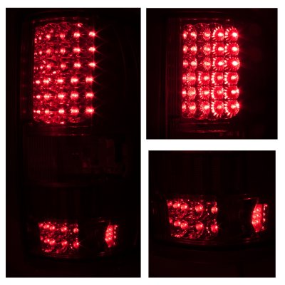 Ford F150 2004-2008 Black Headlights LED Tail Lights