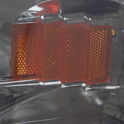 Ford Expedition 1997-2002 Smoked One Piece Headlights