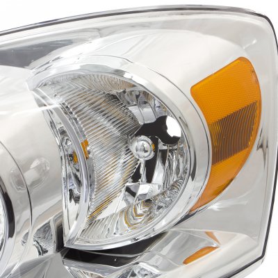 Dodge Ram 2006-2008 Clear Euro Headlights