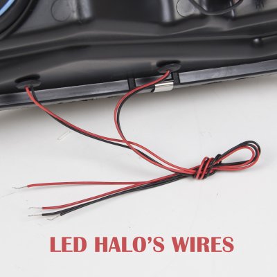 Ford F150 2004-2008 Smoked Halo Projector Headlights and LED Tail Lights