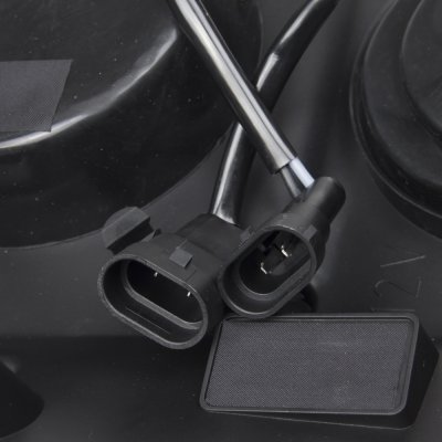 GMC Sierra 2007-2013 Smoked Halo Bar Projector Headlights LED DRL