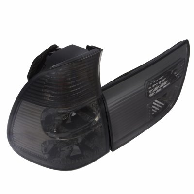 BMW X5 E53 2000-2006 Smoked Clear Euro Tail Lights