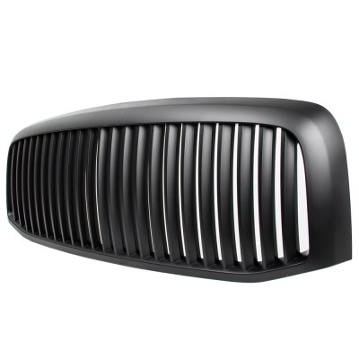 Dodge Ram 2006-2008 Matte Black Vertical Grille