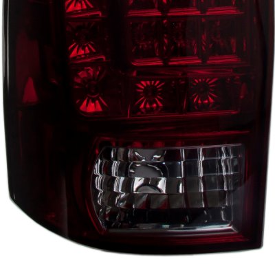 Toyota Tacoma 2005-2011 Clear Headlights and Tinted Custom LED Tail Lights