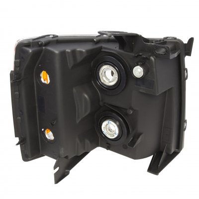 Chevy Silverado 3500HD 2007-2014 Chrome Headlights