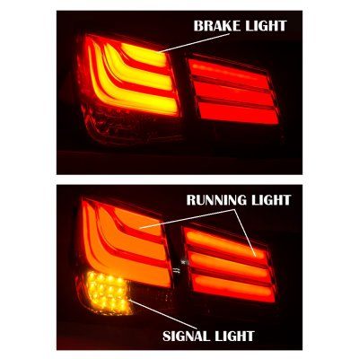 Chevy Cruze 2011-2015 Smoked LED Tail Lights