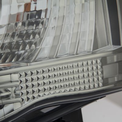 Dodge Ram 3500 2003-2005 Smoked Halo Projector Headlights with LED