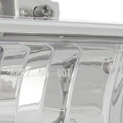 Chevy S10 1998-2004 Clear Euro Headlights