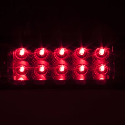 GMC Sierra 1999-2006 Black LED Third Brake Light