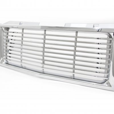 Chevy 3500 Pickup 1994-2000 Chrome Billet Grille and Headlight Conversion Kit