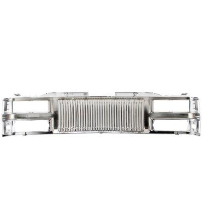 Chevy 2500 Pickup 1994-1998 Chrome Vertical Grille