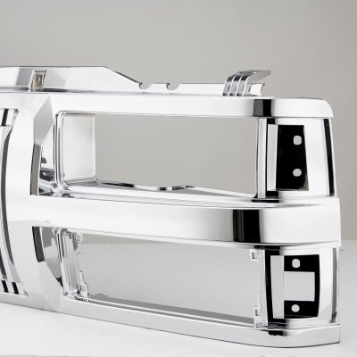 Chevy 3500 Pickup 1994-1998 Chrome Vertical Grille