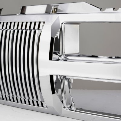 Chevy Suburban 1994-1998 Chrome Vertical Grille