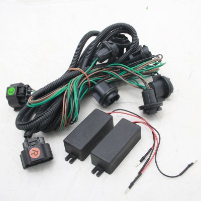 GMC Sierra 2500HD Dually 2007-2014 Smoked LED Tail Lights