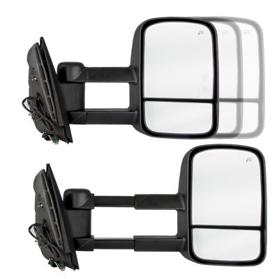 Chevy Silverado 2500HD 1999-2002 Towing Mirrors Power Heated