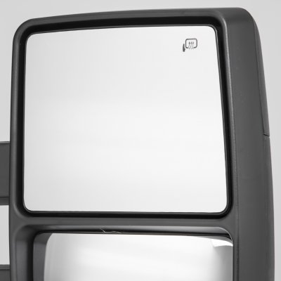 thumbnail image 2 of Jdragon Power Heated LED Tow Mirror For 2007-2014 F-150 – Passenger Right Side – Manual Telescoping 2 of 3