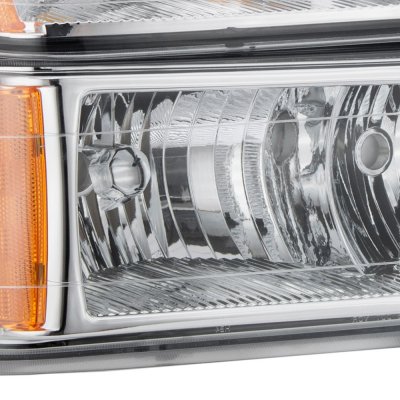 GMC Canyon 2004-2012 Clear Headlights and Parking Lights